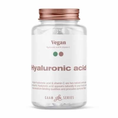 GAAM Vegan Hyaluronic acid & vitamin C 60 caps